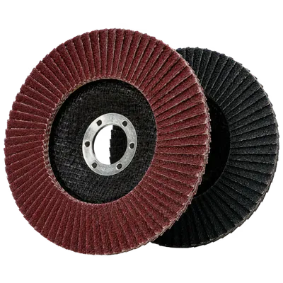 Flap discs for angle grinders