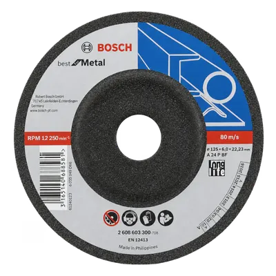 Grinding discs for angle grinders
