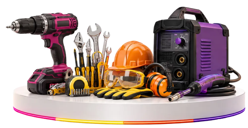 Industrial tools and equipment supplied by Saif Trade